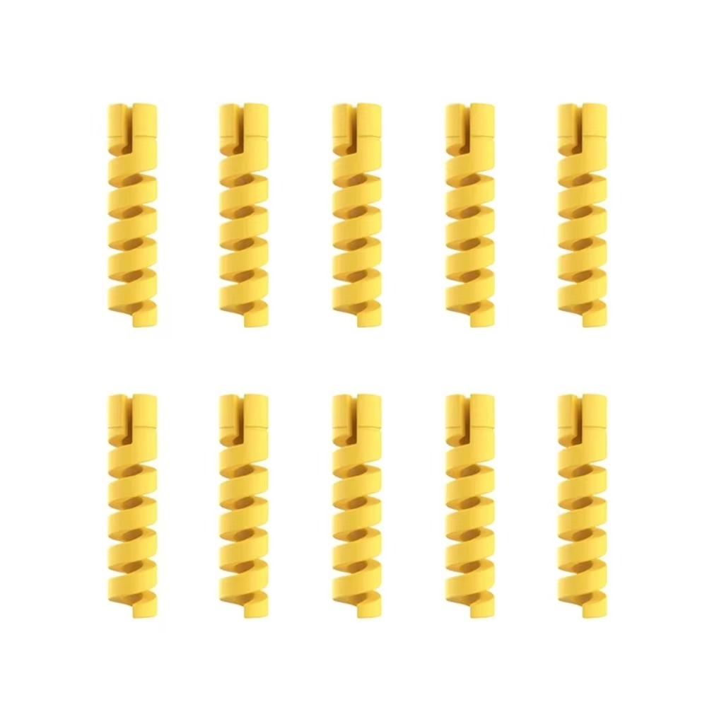 Coiled Usb Cable - Praktyczny ochraniacz kabla TPR, elastyczna spiralna