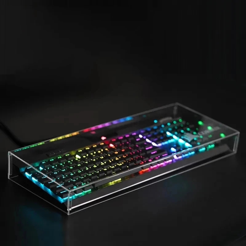 Gaming Keyboard Mouse Combo - Osłona przeciwpyłowa klawiatury Nowa akrylowa pojemnościowa