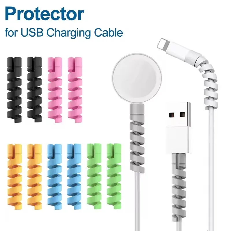 Coiled Usb Cable - Ochraniacz kabla USB, spiralny silikonowy ochraniacz