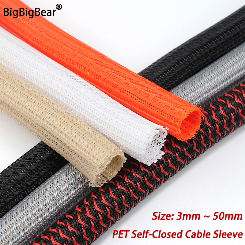 Coiled Usb Cable - Rękaw kablowy PET samozaciskowy 3/5/10m, 3mm-50mm,