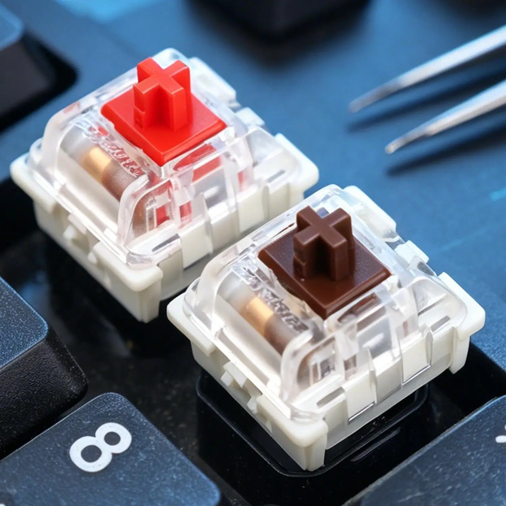 1-150 szt. 3-pinowe przełączni – Keyboard Gaming Blue Switch recenzja i cena