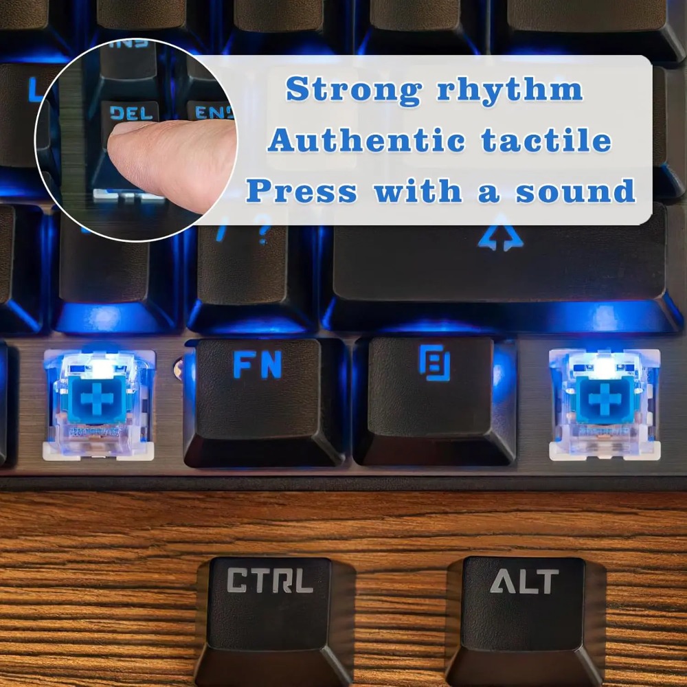 1-150 szt. 3-pinowe przełączni – Keyboard Gaming Blue Switch recenzja i cena