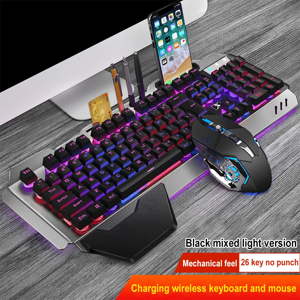 K680 akumulator 2.4G bezprzewo – Gaming Keyboard And Mouse Combo recenzja i cena