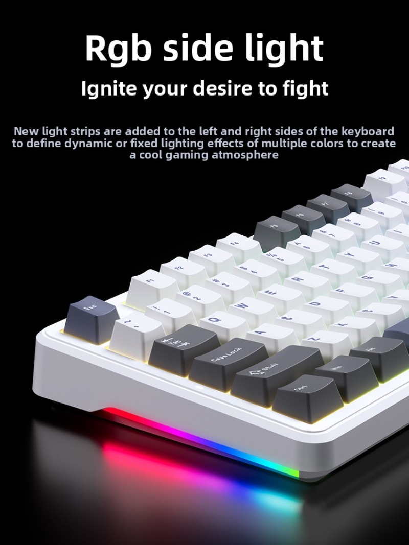 AULA F87 Pro Bezprzewodowa Kla – Gaming Keyboard Thocky recenzja i cena
