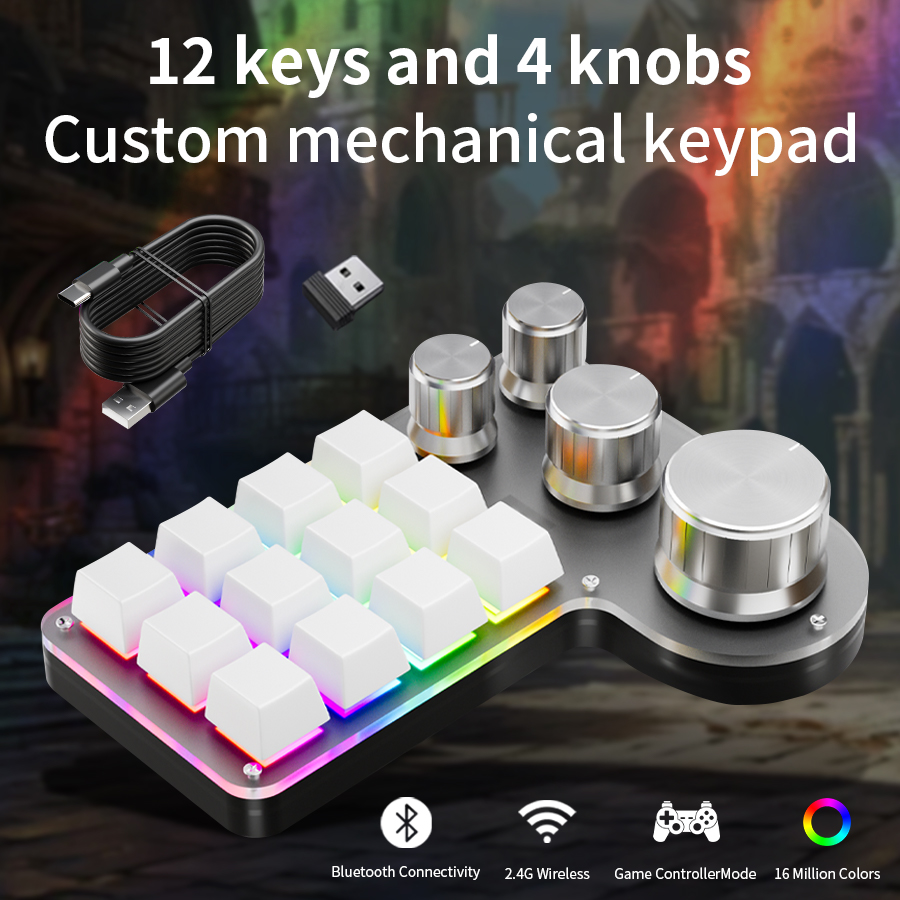Klawiatura mechaniczna 3 tryby – Gaming Keyboard Half recenzja i cena