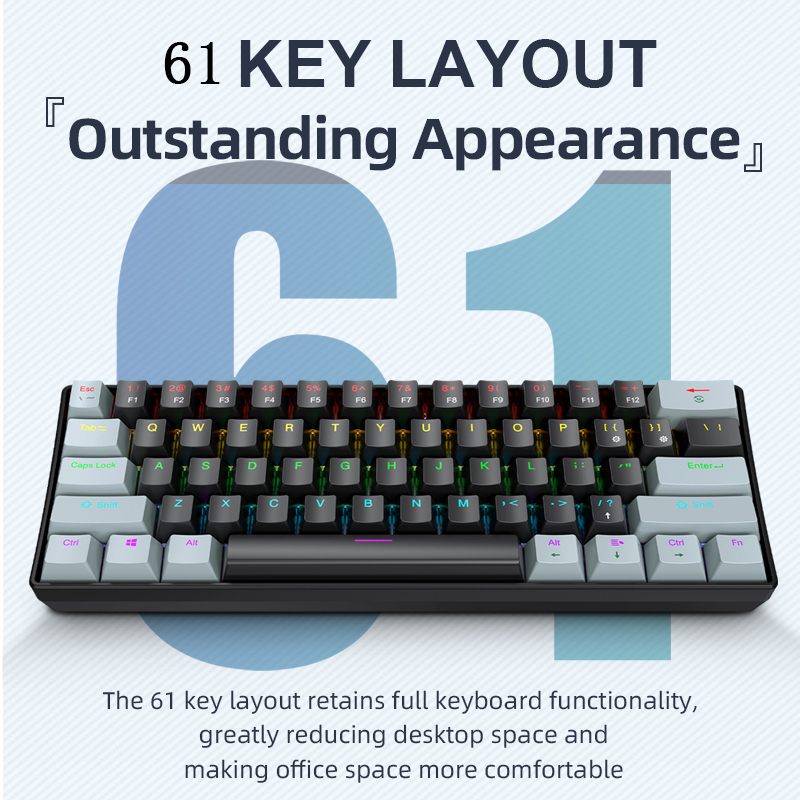 Klawiatura mechaniczna przewod – Gaming Keyboard Thocky recenzja i cena