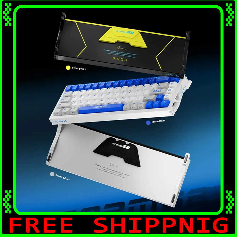 Klawiatura gamingowa NZO STORM – Gaming Keyboard Magnetic Switches recenzja i cena