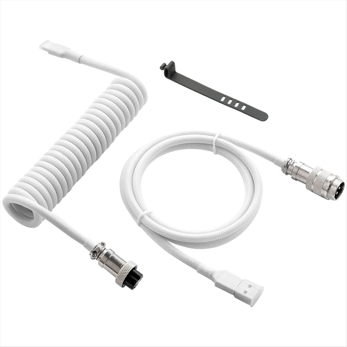 Kabel USB Type-C AAAE do klawi – Coiled Usb Cable recenzja i cena