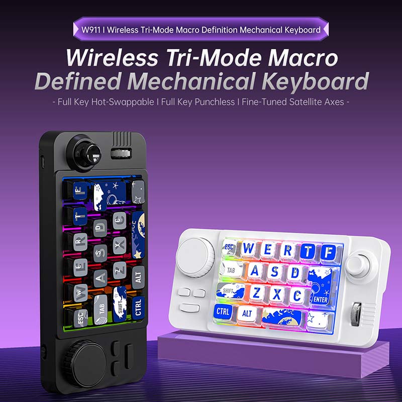 Klawiatura gamingowa W911 Bezp – Gaming Keyboard Mechanical recenzja i cena
