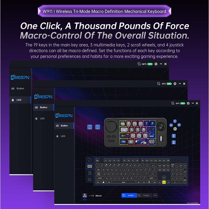 Klawiatura gamingowa W911 Bezp – Gaming Keyboard Mechanical recenzja i cena