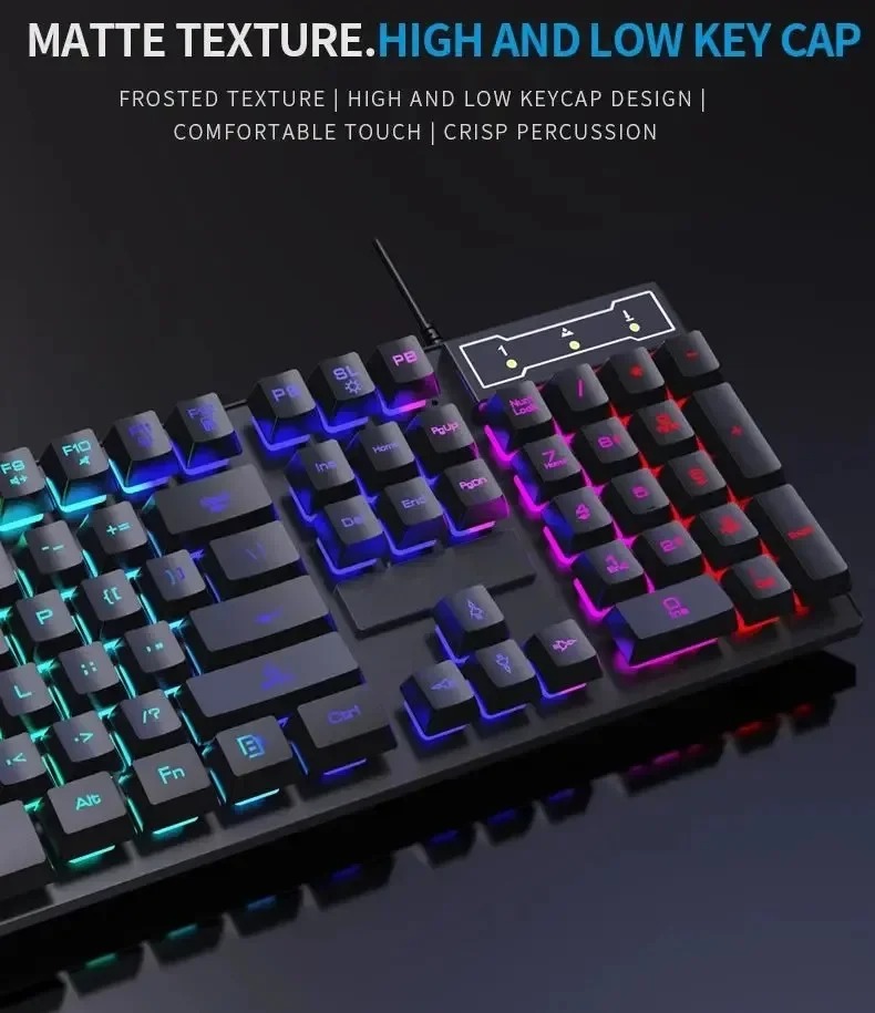 Kebidumei 104 – podświetlana k – Gaming Keyboard Half recenzja i cena