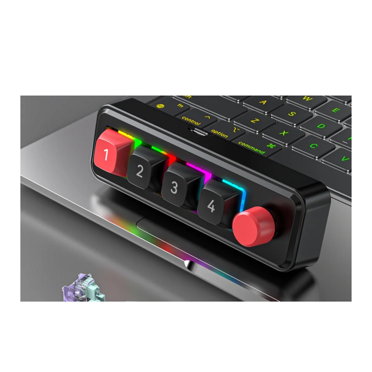 Klawiatura mechaniczna A49T, 4 – Gaming Keyboard Mechanical recenzja i cena