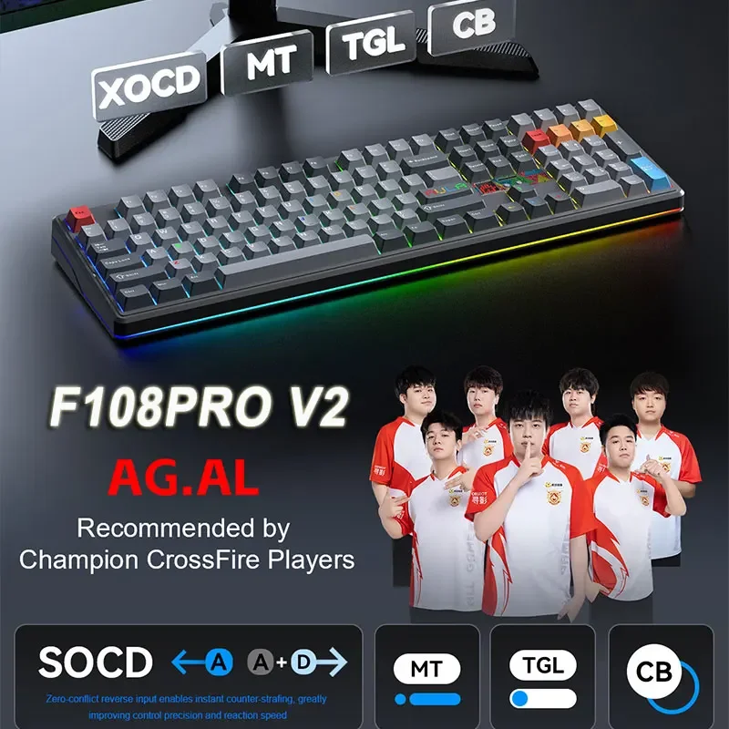 Klawiatura mechaniczna AULA F1 – Gaming Keyboard Hot Swappable recenzja i cena