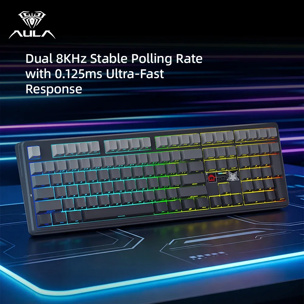 Klawiatura mechaniczna AULA F1 – Gaming Keyboard Hot Swappable recenzja i cena