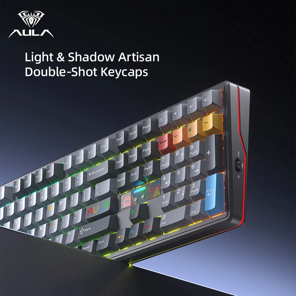 Klawiatura mechaniczna AULA F1 – Gaming Keyboard Hot Swappable recenzja i cena