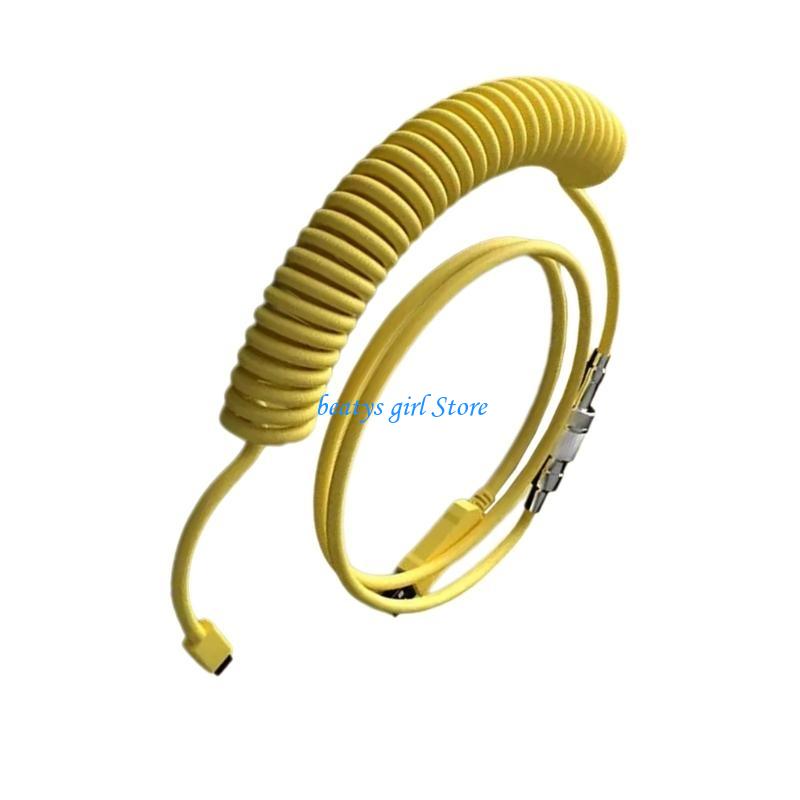C7AB Spiralny kabel USB typu C – Coiled Usb Cable recenzja i cena