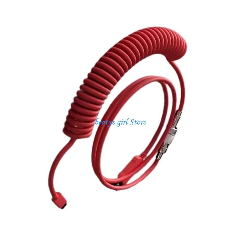 C7AB Spiralny kabel USB typu C – Coiled Usb Cable recenzja i cena