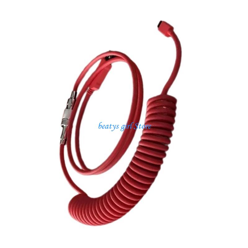 C7AB Spiralny kabel USB typu C – Coiled Usb Cable recenzja i cena