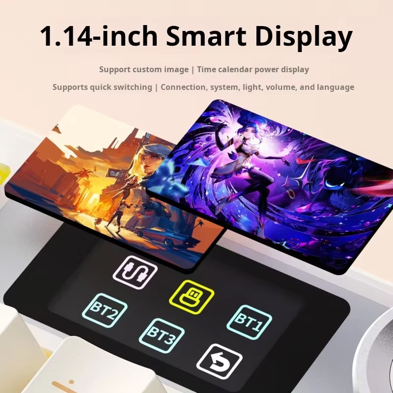 AULA F108 Pro Bezprzewodowa Tr – Gaming Keyboard Hot Swappable recenzja i cena